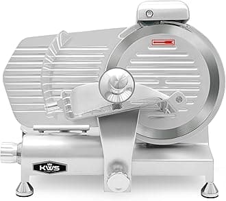 MS-10ES Commercial 320w Electric Meat Slicer w/ Stainless Steel Blade