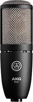 P220 High-Performance Large Diaphragm True Condenser Microphone - (Pack Of1), Wired