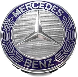 メルセデスベンツ MERCEDES CENTER HUB CAP FOR ALLOY WHEEL SET OF 4 GENUINE OEM