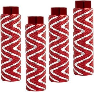 KINSPORY Bike Pegs for 3/8 inch Axles, Aluminum Alloy Anti-Skid BMX Bicycle Pegs for Mountain Bike Backseats Stands Cycling Rear Stunt Pegs