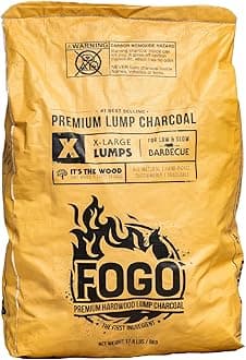 FOGO Super Premium Lump Charcoal & FOGOstarters