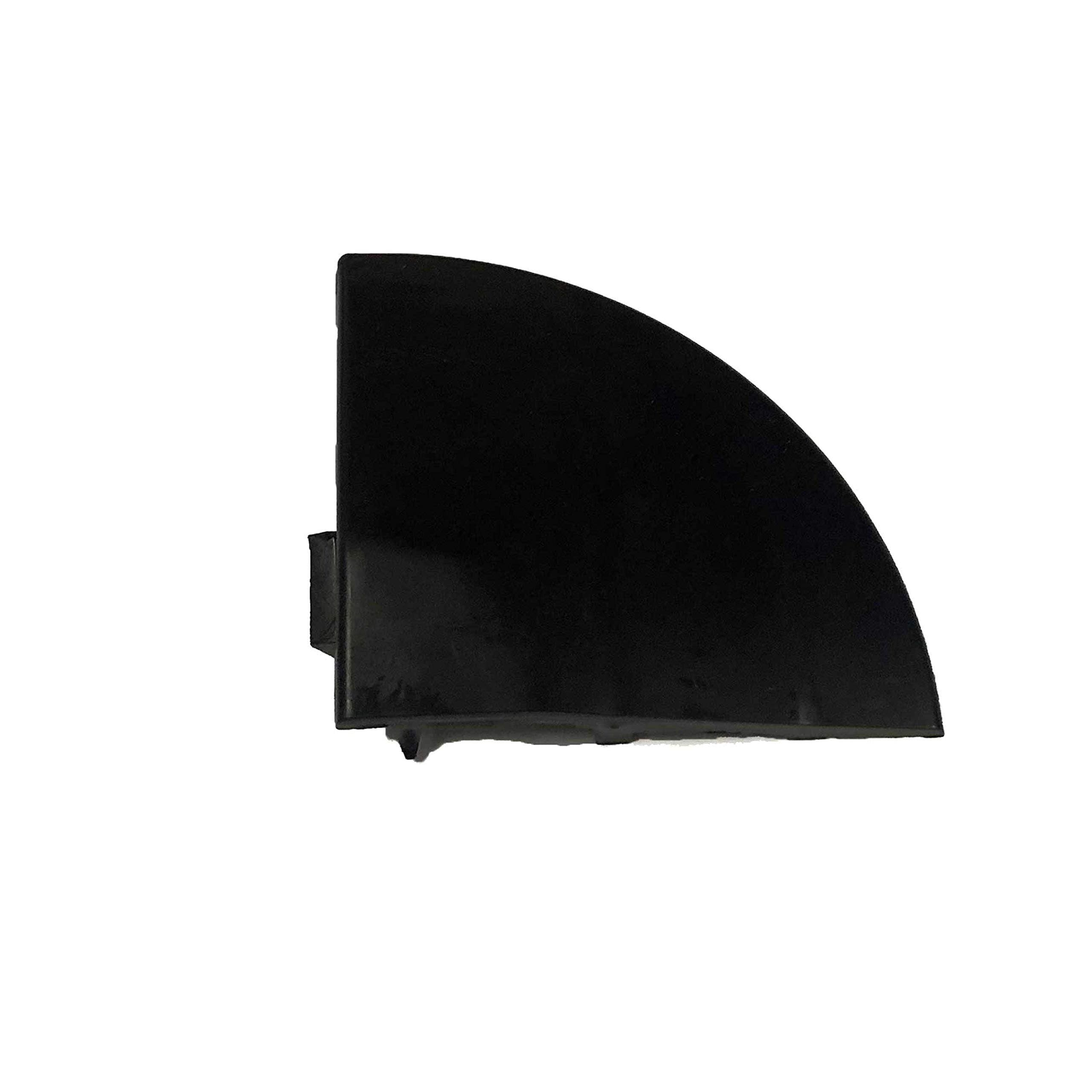 Edge Pieces for Nitro Interlocking Garage Floor Tiles | Ramped Edges for Our Plastic Floor Tiles to Build Smarter Garage, Workshop, Shed, or Trailer | Black, Corners