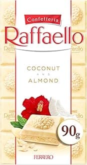 Raffaello Coconut and Almond Tablet, 90 g