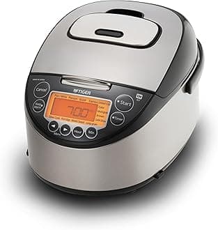 Tiger Corporation Tiger JKT-D10U 5.5-Cup (Uncooked) IH Rice Cooker, black & stainless steel