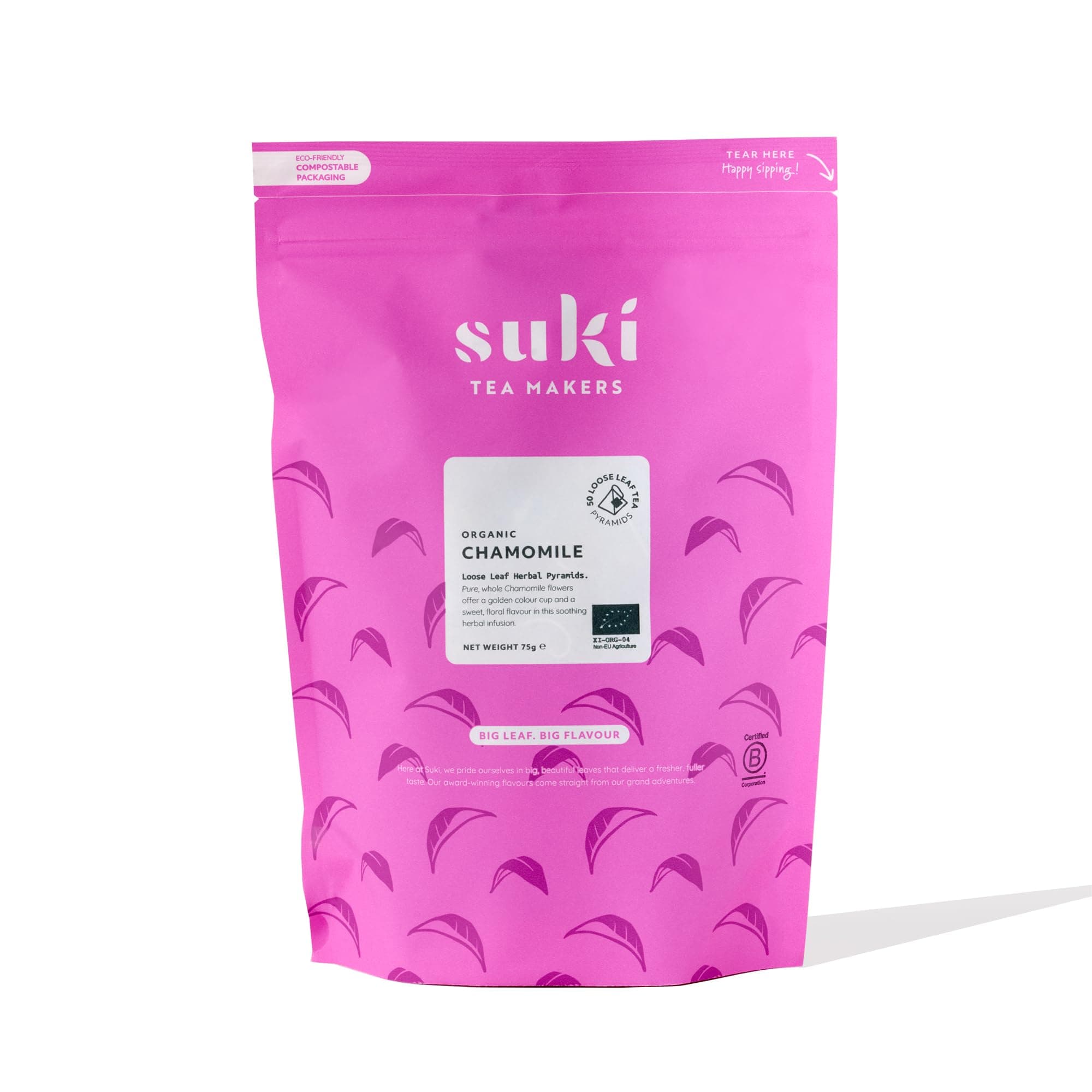 Suki Tea Chamomile (Pack of 1, Total 50 Pyramids)