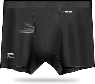 Premium Men's Naked Feeling Air Micro Modal Boxer Briefs - Softer Than Cotton-Athleisure Mens Underwear Trunks