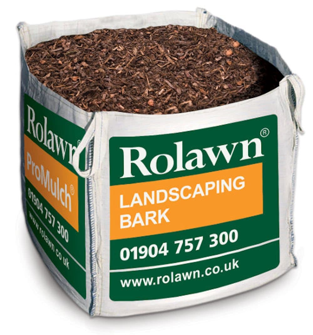 LARGE BULK DUMPY BAG ROLAWN LANDSCAPING BARK CHIPPINGS MULCH 310KG DELIVERIES TO MAINLAND UK ONLY