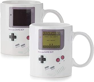 Game Boy Heat Changing Coffee Mug - For Gamers and Coffee Enthusiasts