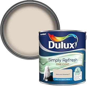 Dulux Simply Refresh Matt Emulsion Paint - Natural Hessian - 2.5L, 5382887