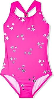 CinCili Girls One Piece Swimsuits Crossback Swimwear Beach Bathing Suit 3-14 Years