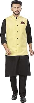 BE ACTIVE Mens Nehru Jacket For Men|| Linen Waistcoat for Ocassion|| Mens Nehru Jacket