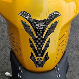 3D Sticker Motorcycle Fuel Tank Pad Protection and Decoration in Resin Compatible with Triumph Street Triple 765 RS 2023
