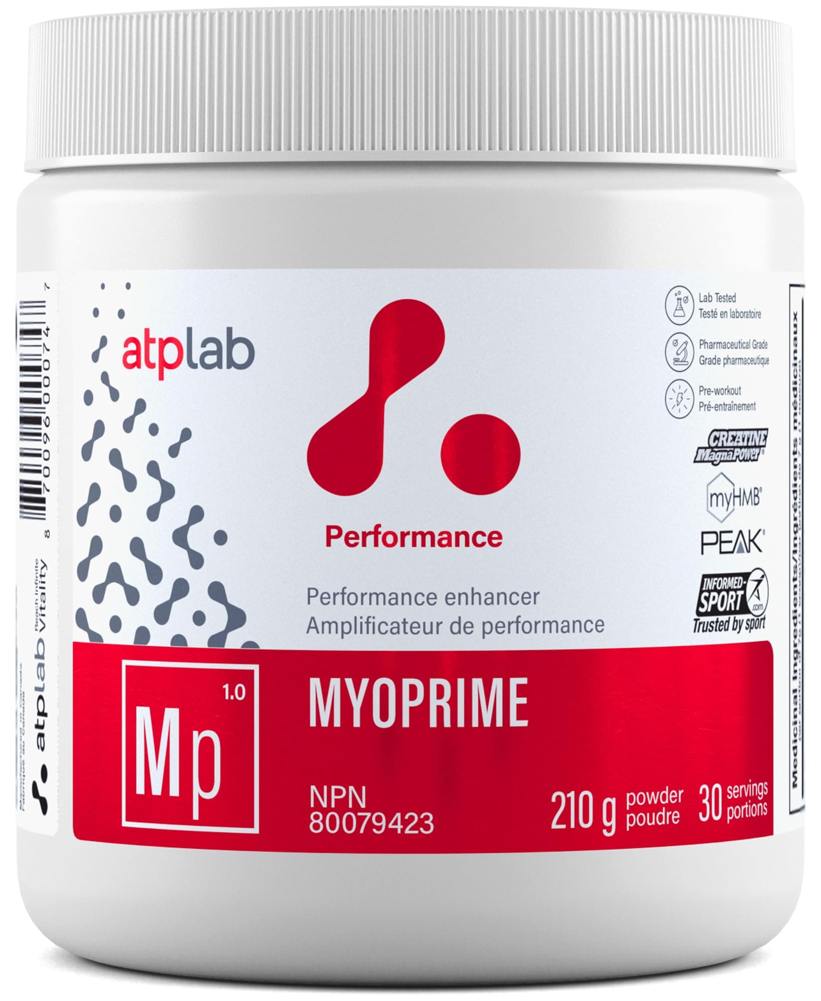 ATP Myoprime Organic Raspberry, 210 g