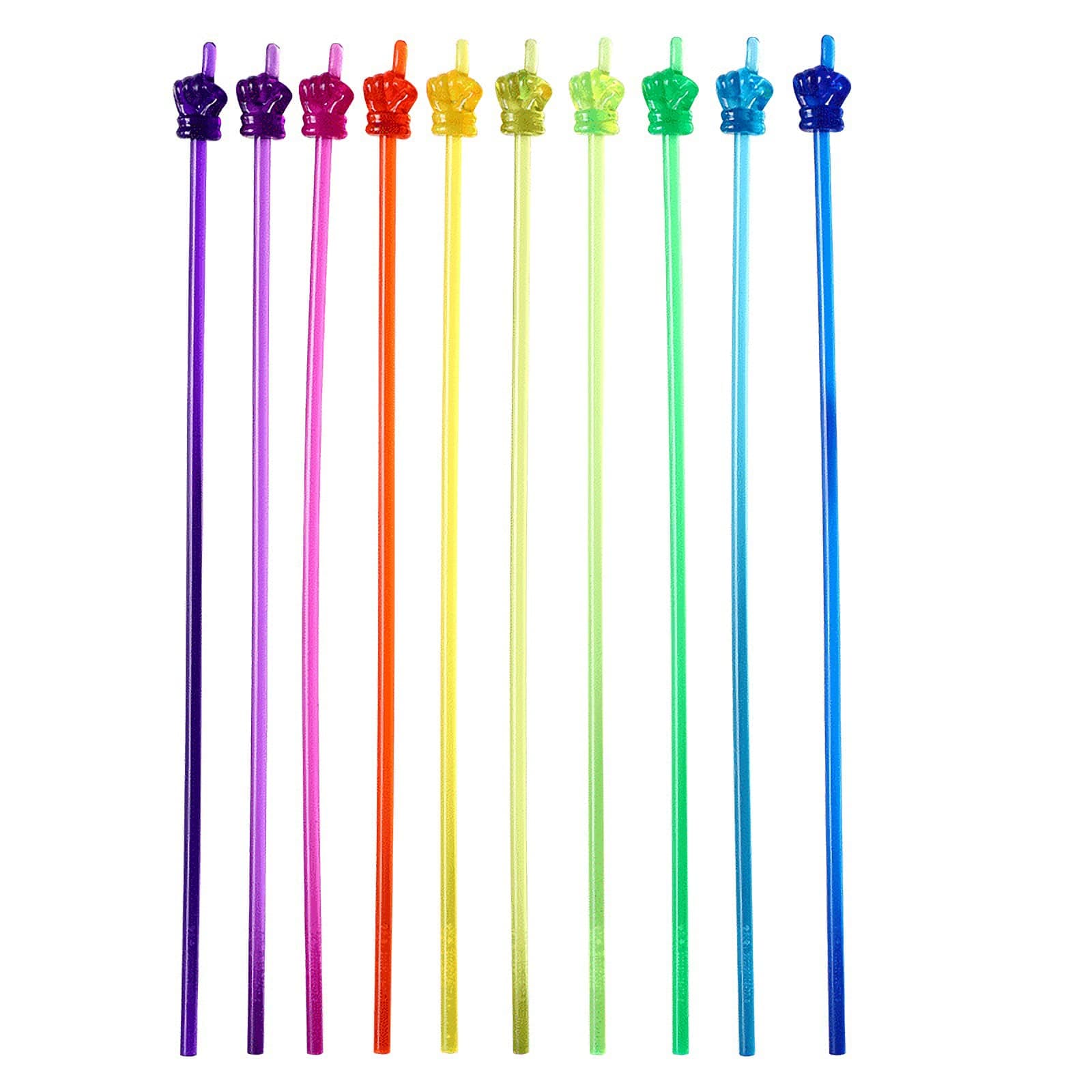 ELECDON Teacher Whip, ELECDON10 pcs Hand Teaching Pointers Mini Resin Colorful Hand Picture Book Pointer Stick Classroom Teacher Teaching Aids Helper