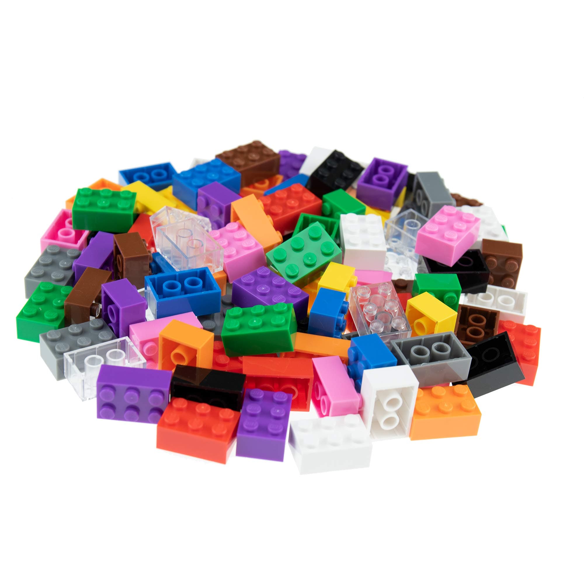 Strictly BriksCompatible with Lego Classic Bricks Starter Kit, 12 Colors, 96 Pieces, 2x3 Studs, Building Creative Play Gift Set for Ages 3 and Up, 100% Compatible with All Major Brick Brands