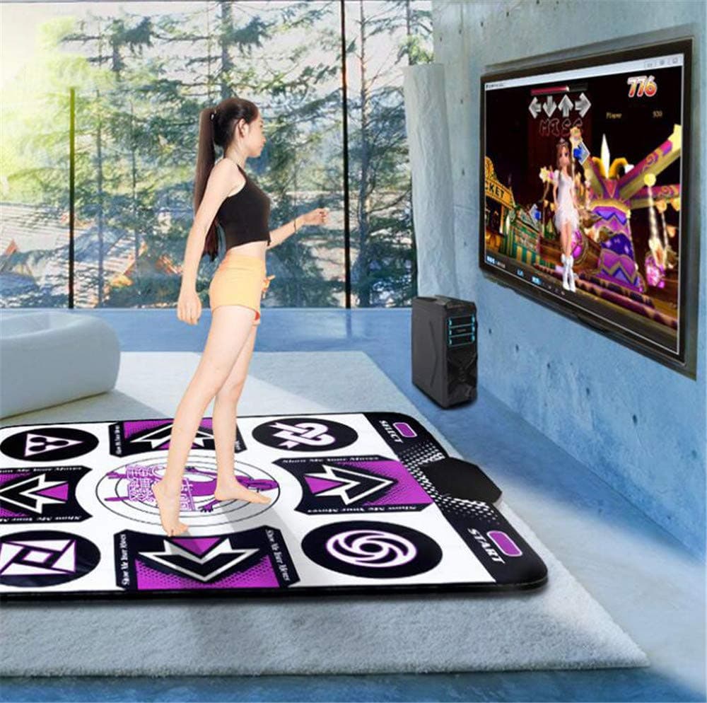 Light Up Dance Mat - Dance Mat Non-Slip Dancing Blanket Rhythm And Beat Game Dancing Step Pads Wired Lose Weight Pads Dancer Blanket Computer Dedicated