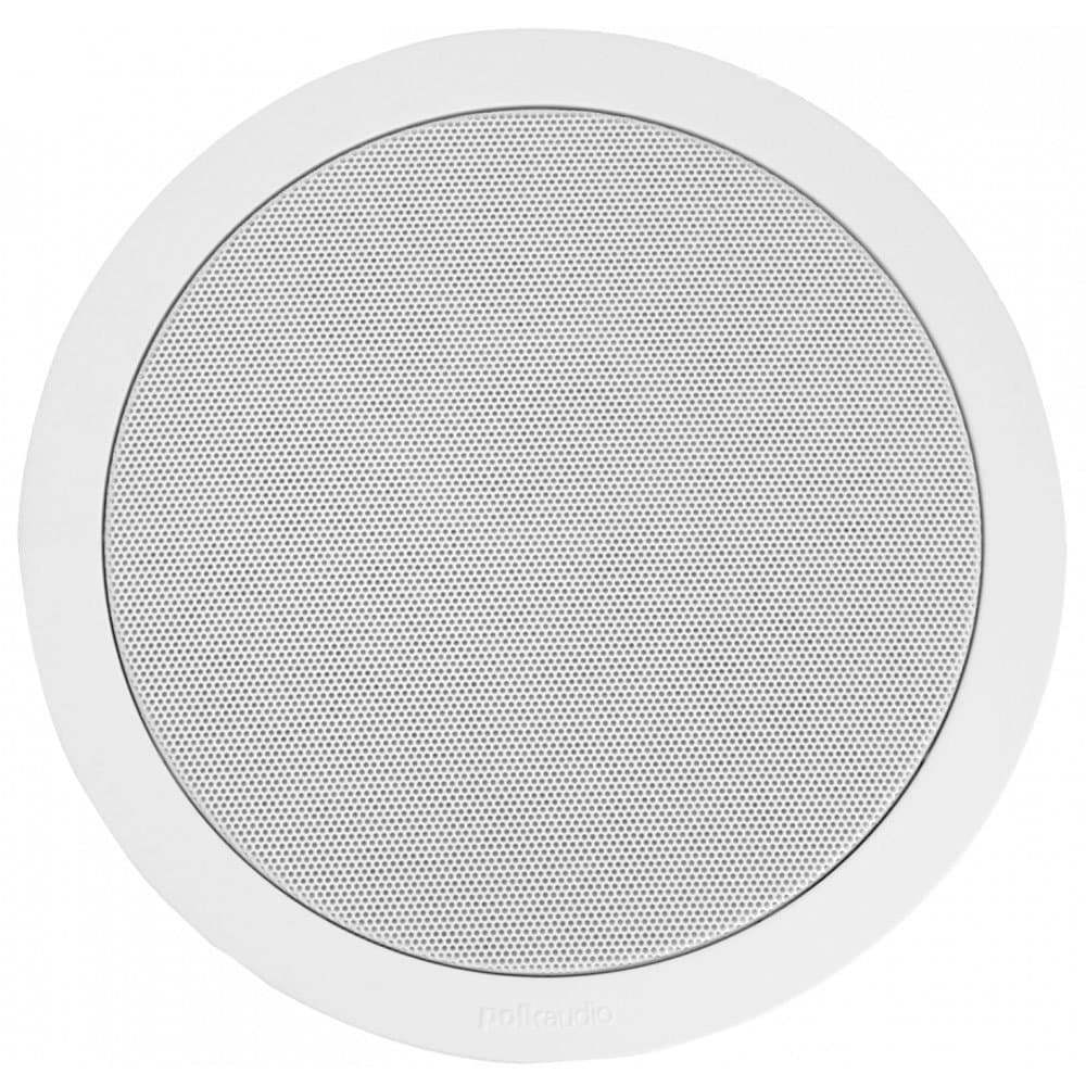 MC60 2-Way 6.5" in Ceiling Speaker (Single), Dynamic Built-in Audio, Perfect for Humid Indoor/Enclosed Areas, Bathrooms, Kitchens, Patios (White)