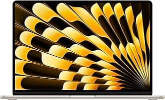 2025 MacBook Air 15-inch Laptop with M4 chip: Built for Apple Intelligence, 15.3-inch Liquid Retina Display, 24GB Unified Memory, 512GB SSD Storage, 12MP Center Stage Camera, Touch ID; Starlight