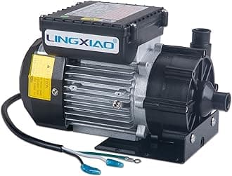 WE10 SPA Circulation Pump, Hot Tub Circulation Pump, LX Pump Motor 115V, 0.25HP, 3/4" Port Compatible with OEM E5/E10 - Model: WE10(115V)