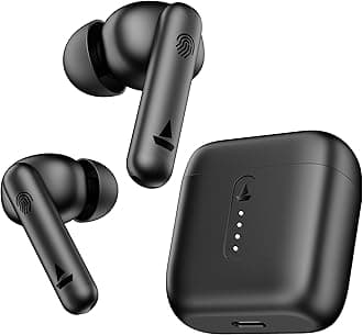 boAt Airdopes 141 / Airdopes 148, Low Latency, ENx Tech, 42HRS Battery, Fast Charge, IWP, IPX4, v5.1 Bluetooth Earbuds, TWS Ear Buds Wireless Earphones with mic (Bold Black)