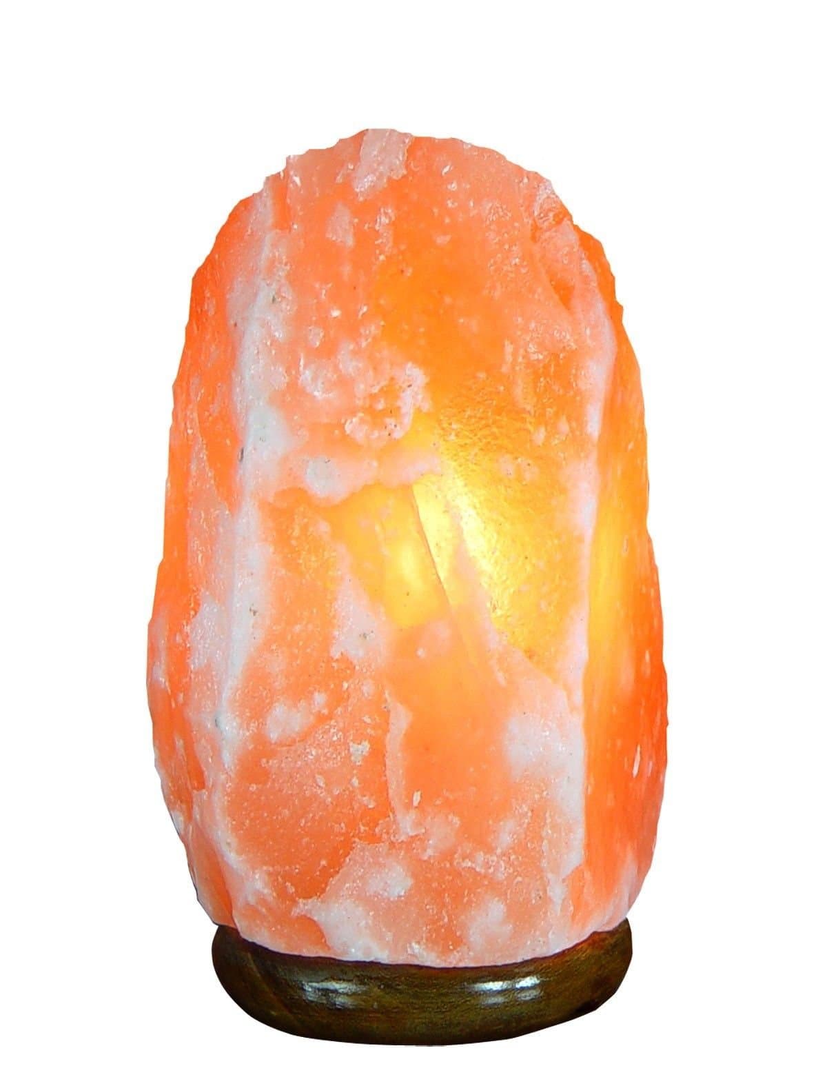 Himalayan Salt Lamp Natural Air Purifier Ionic Rock Light Crystal Tower 4 ~ 6 Lbs, High 6.6 inch