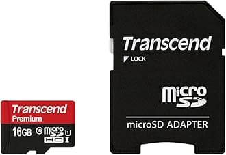 Transcend 16GB microSDXC/SDHC Class 10 UHS-I 600X (Ultimate) Memory Card with Adapter