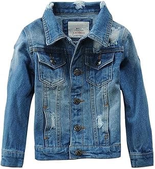 Banibear Boys Denim Jacket, 12-14 Years