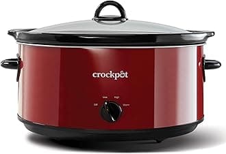 Crock-pot Express Crock Slow Cooker, 8 Qt, Red
