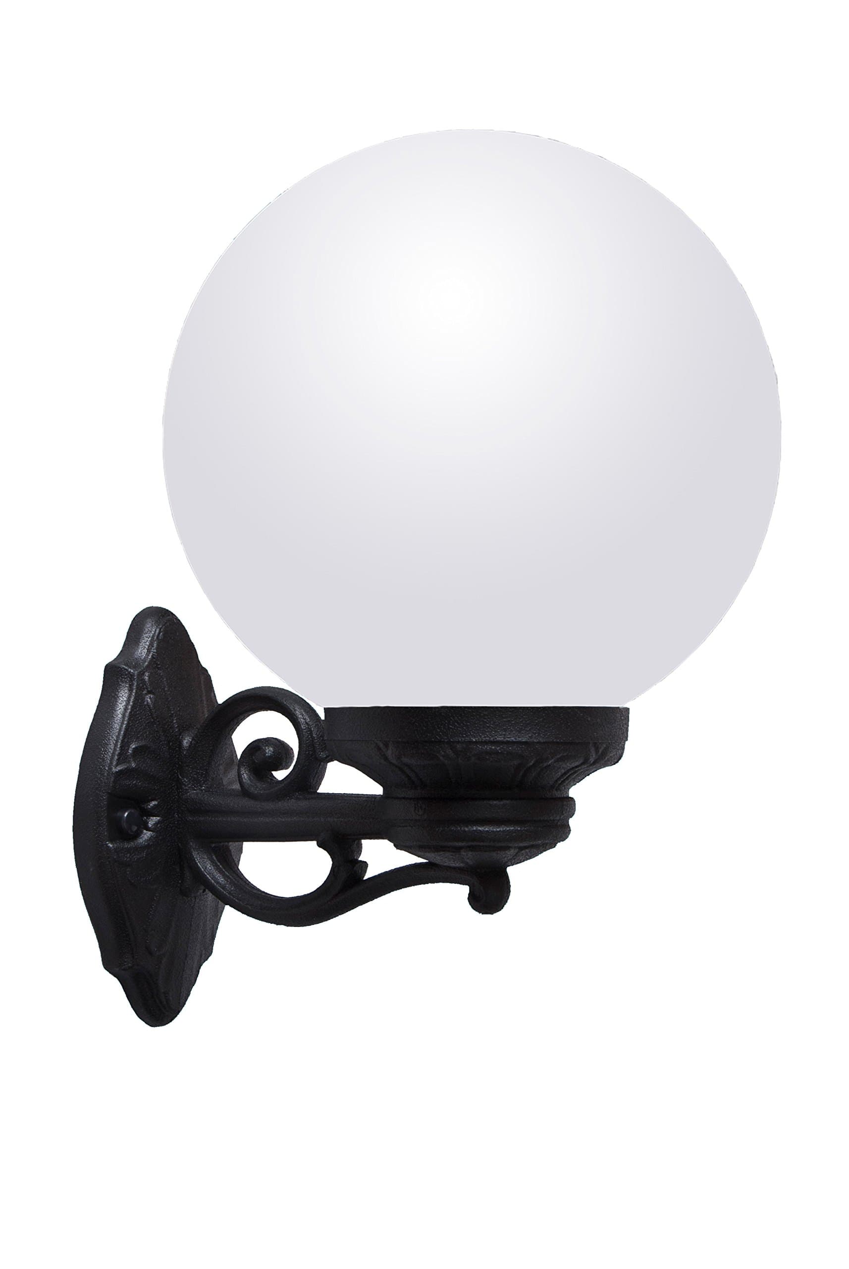 Fumagalli Bisso Globe 250 Opal Outside Wall Light IP44 E27 60W [Energy Class A+]
