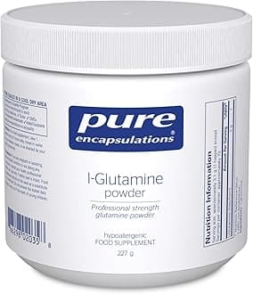L-Glutamine Powder - Hypoallergenic Amino Acid Supplement - 227 Grams