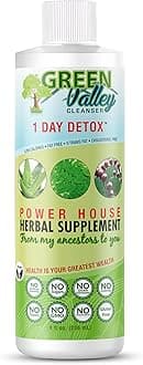 Natural Herbal Colon Cleanse Detox Supplement | Supports Digestion, Bloating Relief & Regularity | 8 oz Liquid