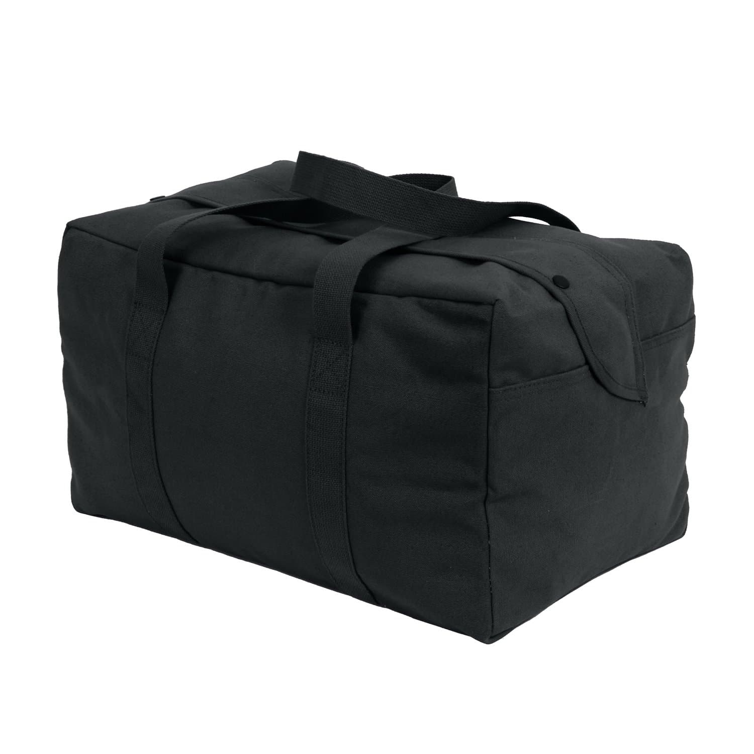 Rothco Canvas Small Parachute Cargo Bag, Black