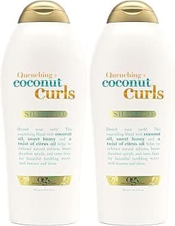 Coconut Curls Shampoo, 25.4 fl oz (Pack of 2)