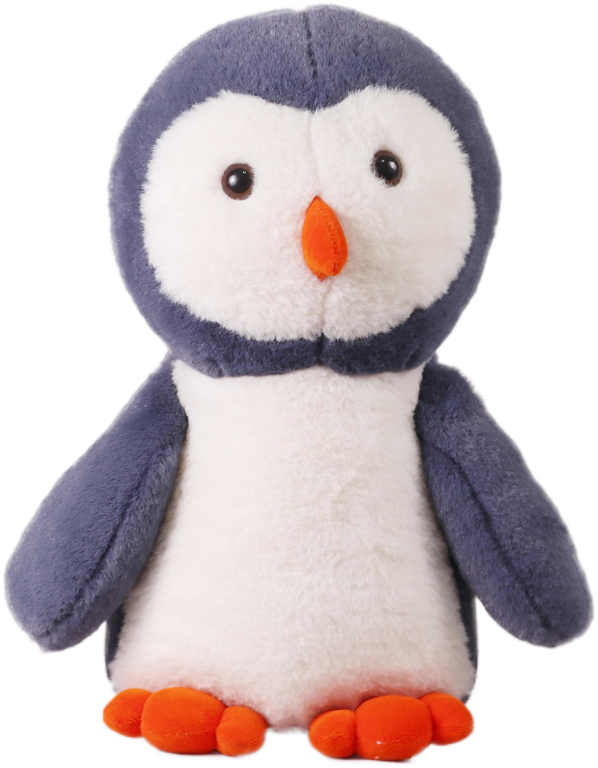 Mirada Plush 33 cm Penguin Soft Toy - Grey