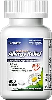 HealthA2Z Allergy Relief, Loratadine 10mg