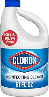 Clorox Disinfecting Bleach, 81 Fluid Ounces (Package May Vary)