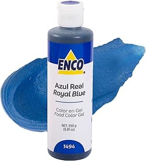 ENCO GEL FOOD COLOR 8.8 OZ (ROYAL BLUE 1494)