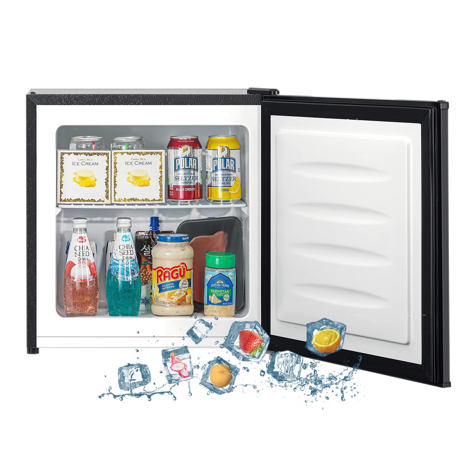 BANGSON 1.1 Cubic Feet Mini Freezer