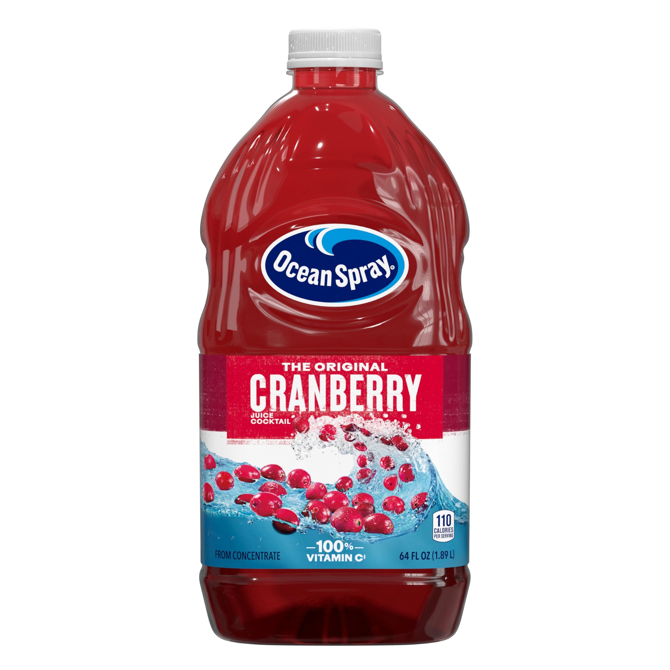 Cranberry Juice Cocktail, 64 Ounce Bottle