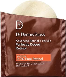 Dr Dennis Gross Advanced Retinol + Ferulic Perfectly Dosed Treatments (Universal 0.2%), 8 Pack