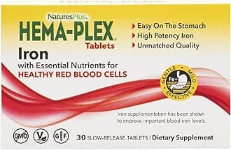 Natures Plus - Hema-Plex For Total Blood Health 30 Tablets 48700