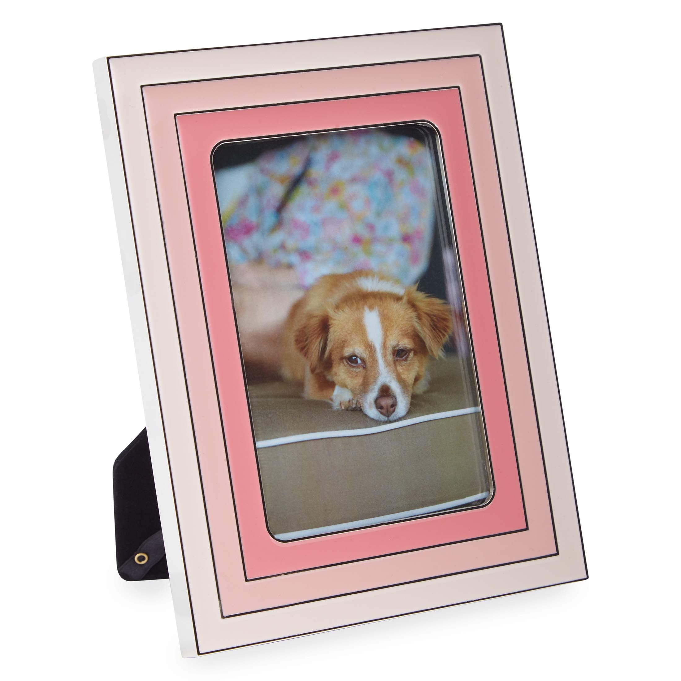 Now House by Jonathan Adler Chroma Enamel Frame, 4" x 6", Pink