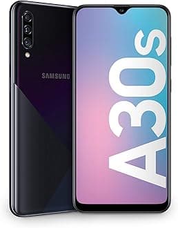 Samsung Galaxy A30s A307 4G 64GB Dual-SIM Black (Renewed)