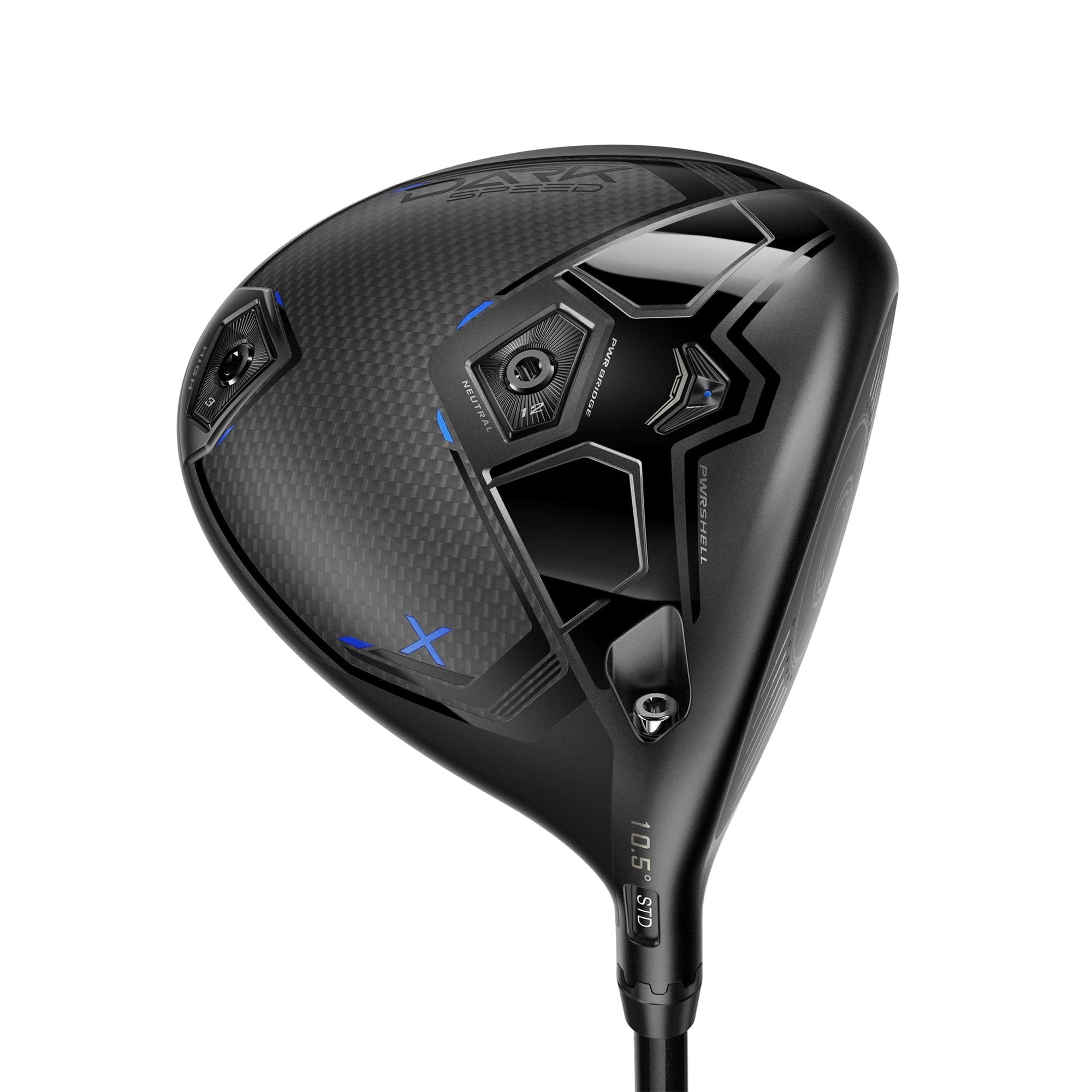 Cobra DARKSPEED X Driver, Men's Right Use, UST LIN-Q M40X Blue 6 / UST LIN-Q M40X White 6, Carbon Shaft, 2024 Model, USA Direct Imported