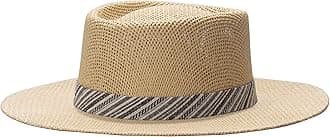 Men's Straw Fedora and Panama Hat