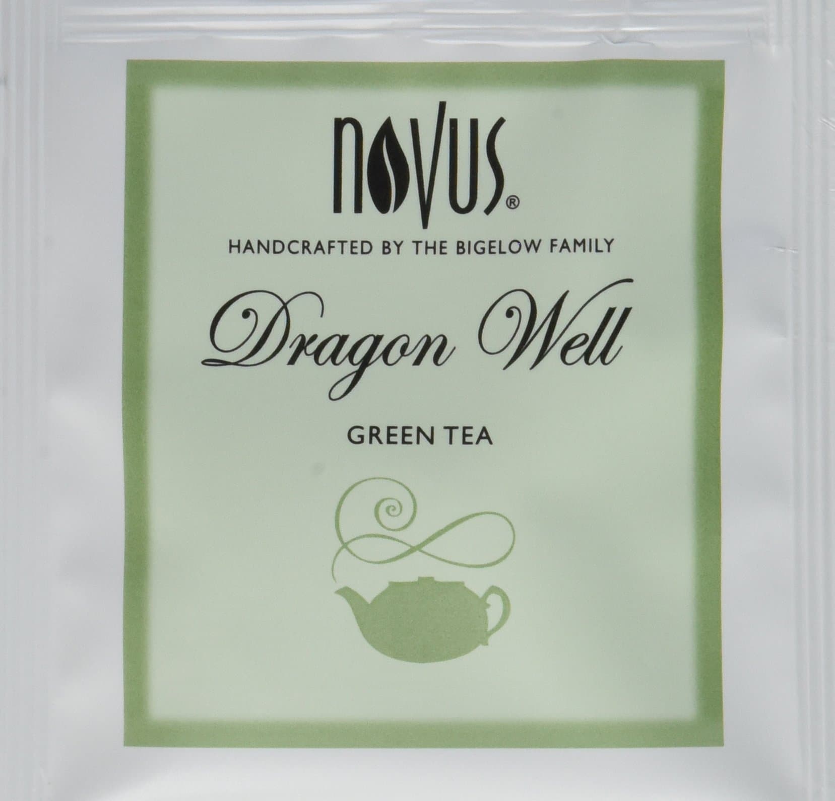 Novus Tea Dragonwell Green Tea, 50 Count