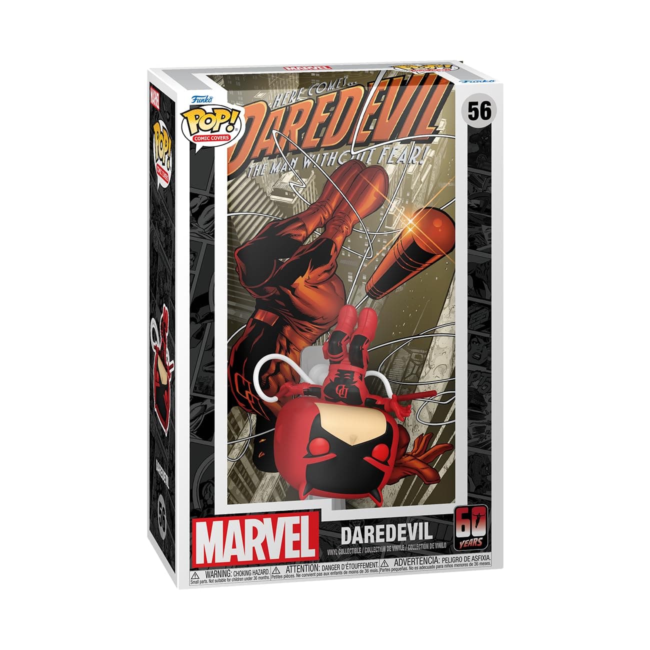 POP! Comic Cover: Dd 60th – Daredevil #1 - Collectable Vinyl Figure - Gift Idea - Official Merchandise - for Kids & Adults - Movies Fans - Model Figure for Collectors and Display
