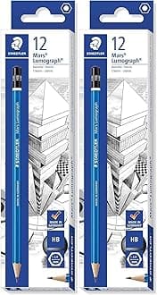 STAEDTLER Mars 100-HB LUMOGRAPH Pencil HB – Box of 12 Units