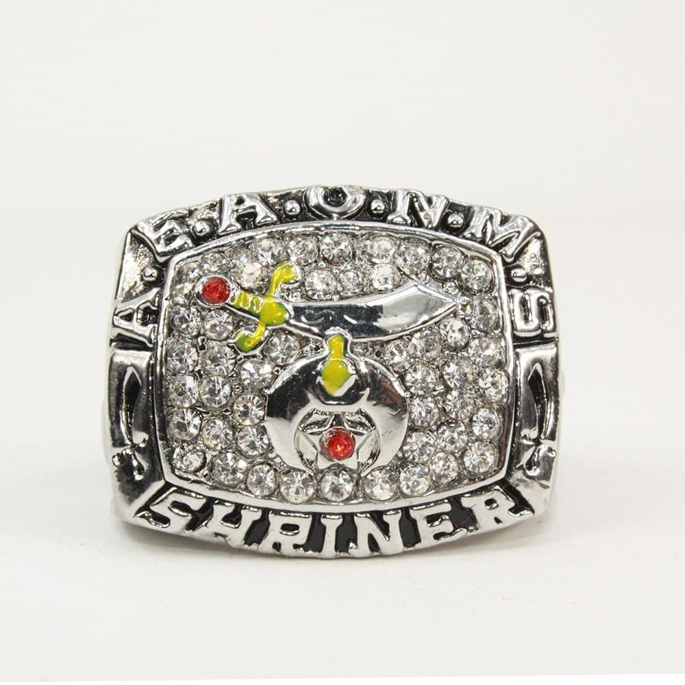Shriner Masonic Free-Mason Championship Ring Size 11