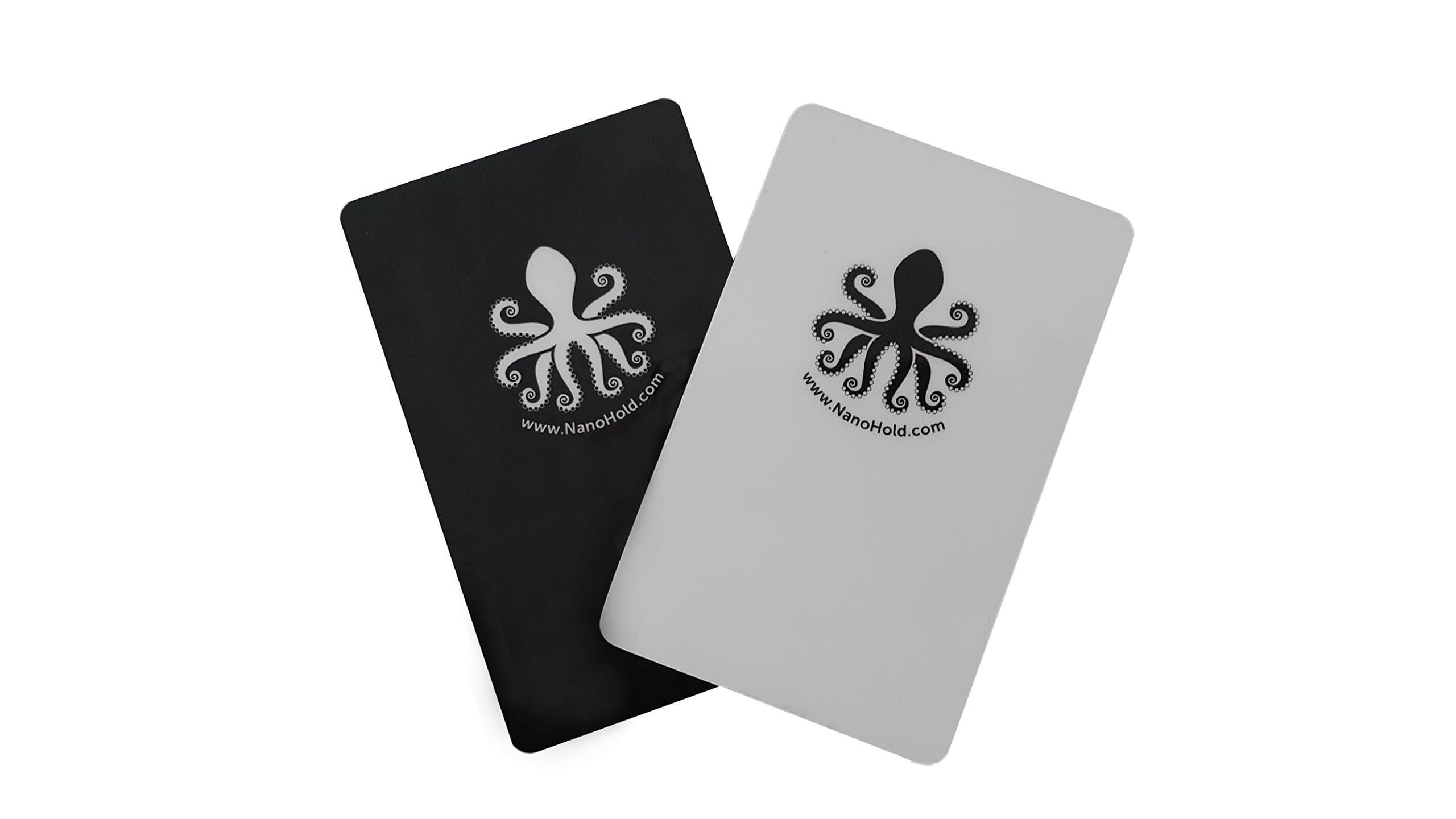 NanoHold Mobile Device Holder-Credit Card Sized Suction Phone Holder-Home or Car Ready